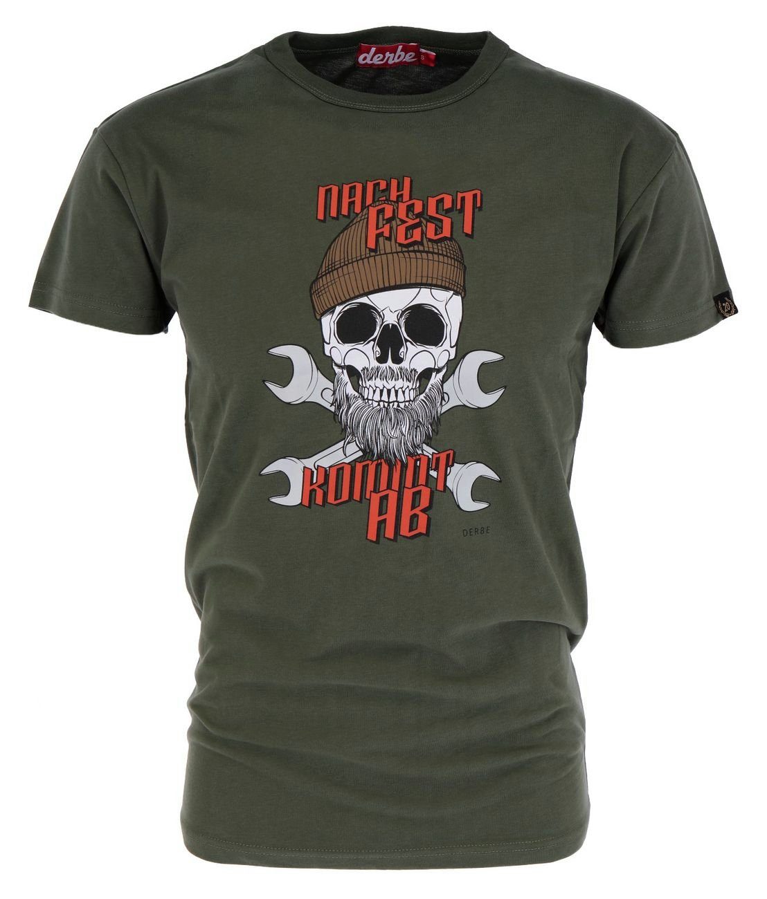 Derbe PrintShirt NFKA Nach Fest Kommt Ab (1tlg)