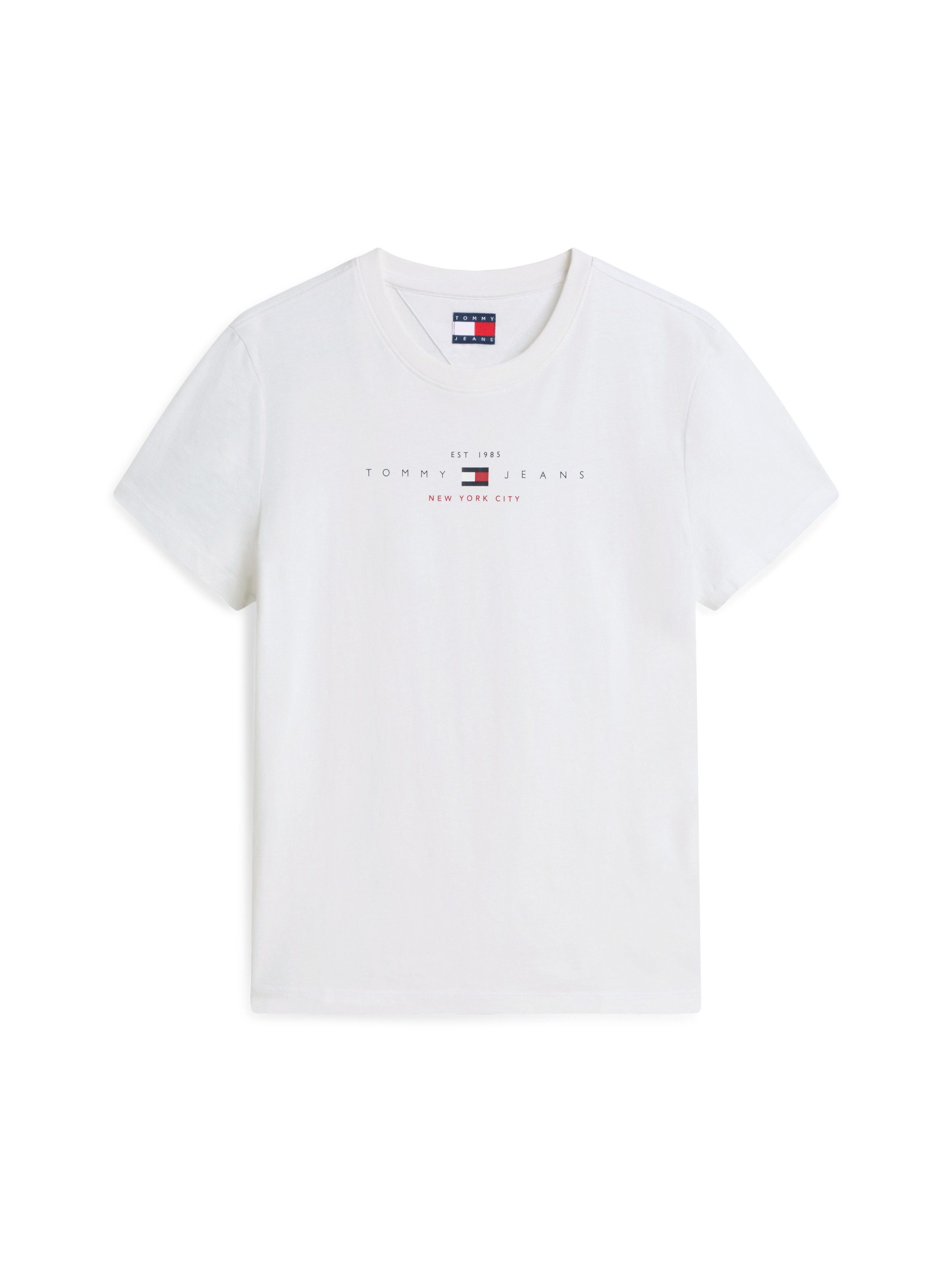 Tommy Jeans Kurzarmshirt TJW REG US LINEAR SS TEE Baumwollmischung, regular fit, Logo – Bild 5 von 5
