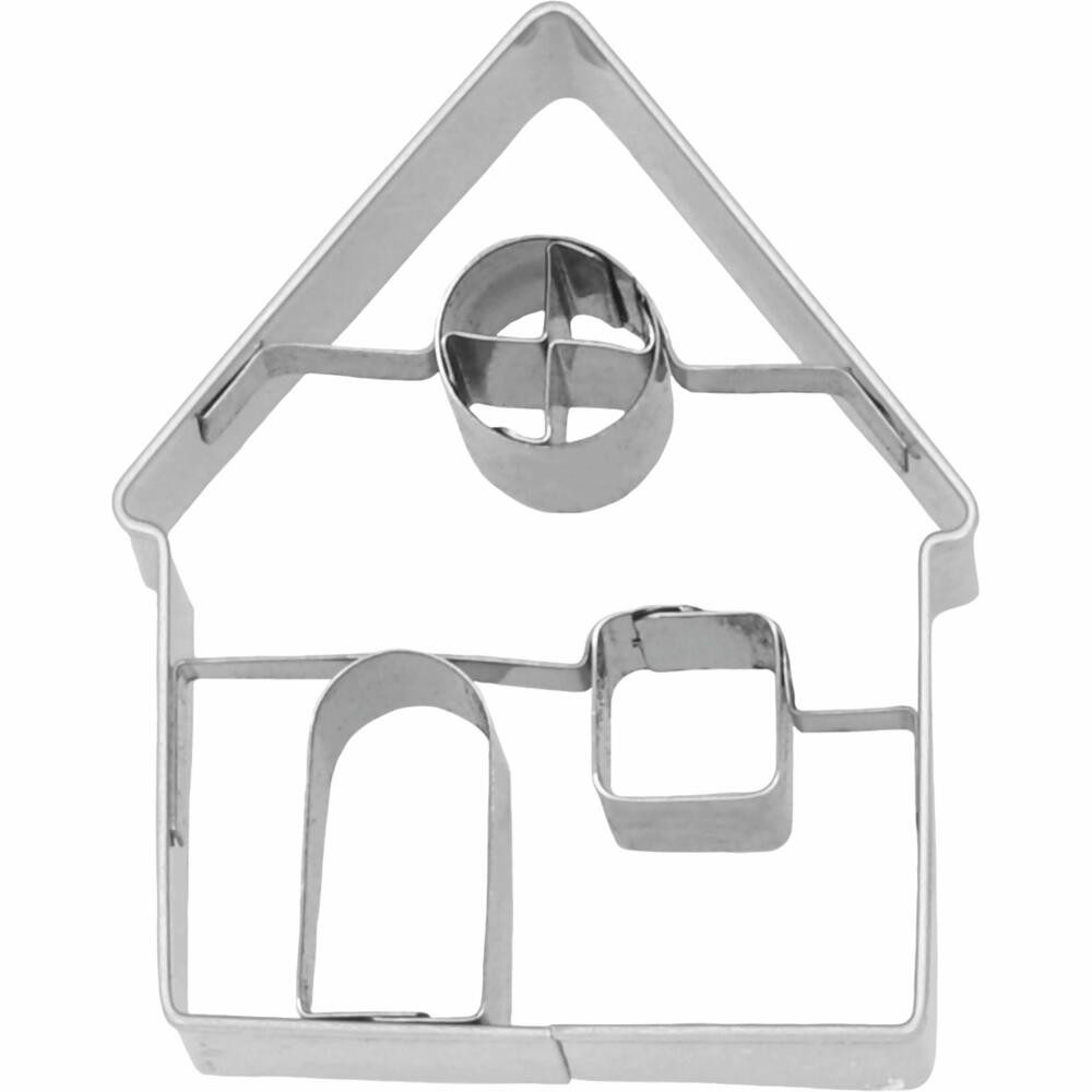 Birkmann Ausstechform Haus, 5.5 cm, Edelstahl