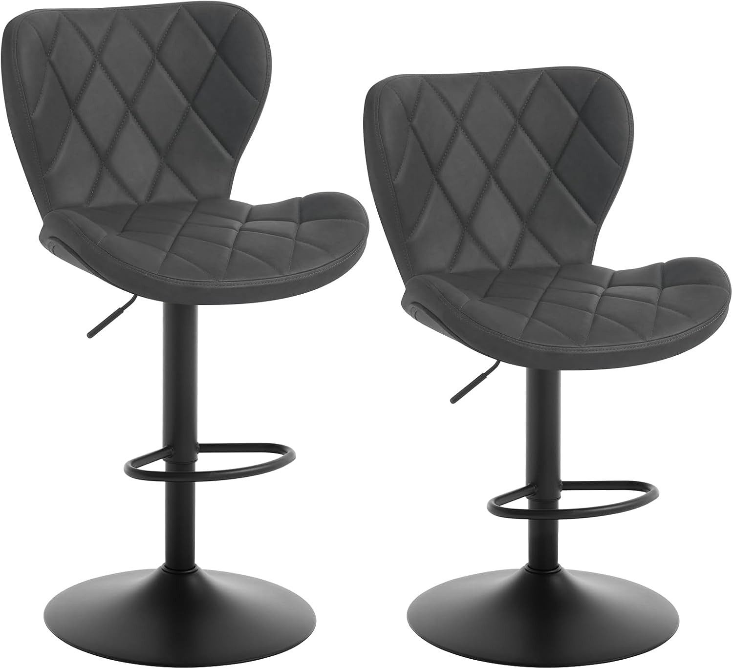Woltu Barhocker (2 St), höhenverstellbar, Drehhocker ergonomisch, für Bar B günstig online kaufen