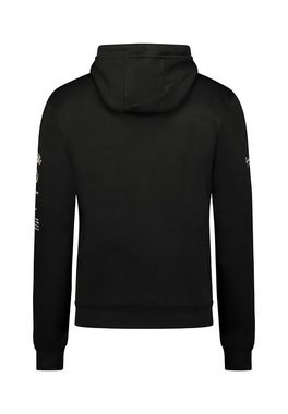 Geo Norway Hoodie Geographical Norway Herren Sweater GYMCLASS WW2477H/GN Schwarz Black