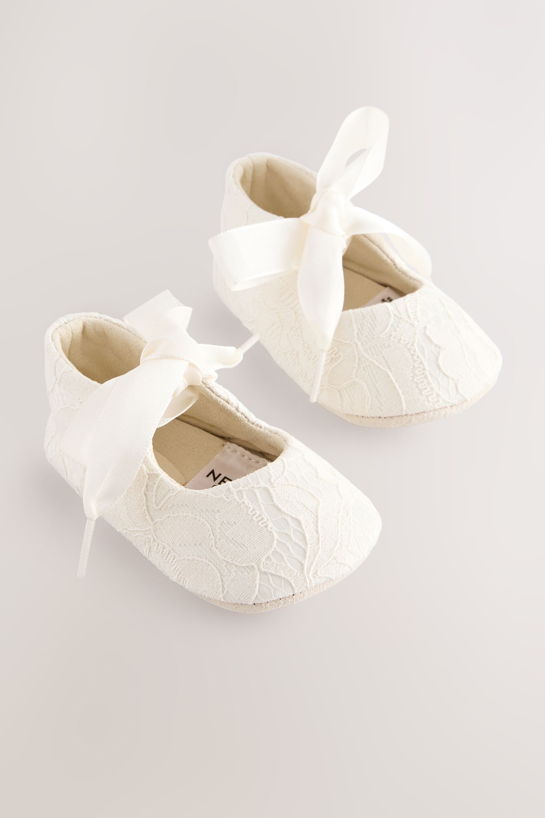 Next Festliche Baby Schuhe zum Binden Babystiefel – Bild 4 von 5