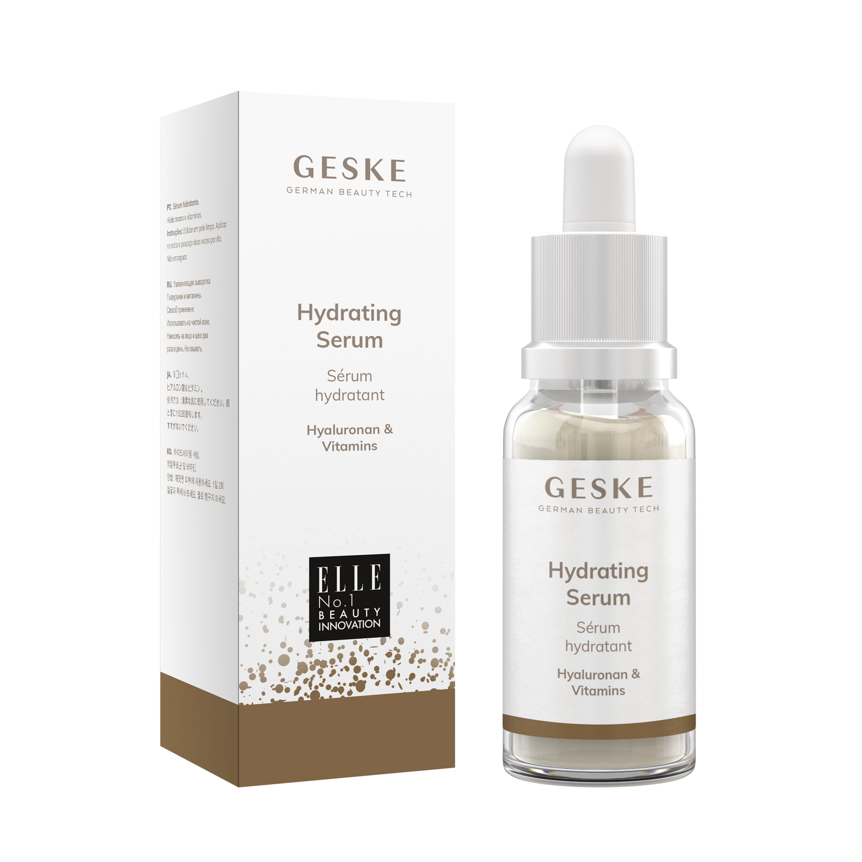 GESKE German Beauty Tech Gesichtsöl Hydrating Serum, 1-tlg.