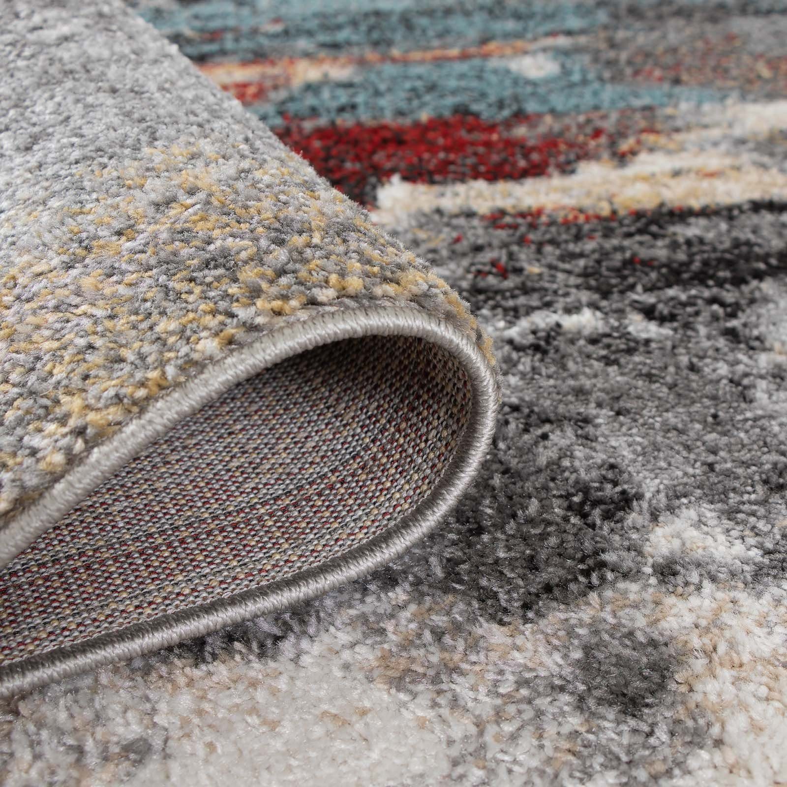 Taracarpet Kurzflor Teppich Creme - Waschbarer Boho Teppich 140x200cm