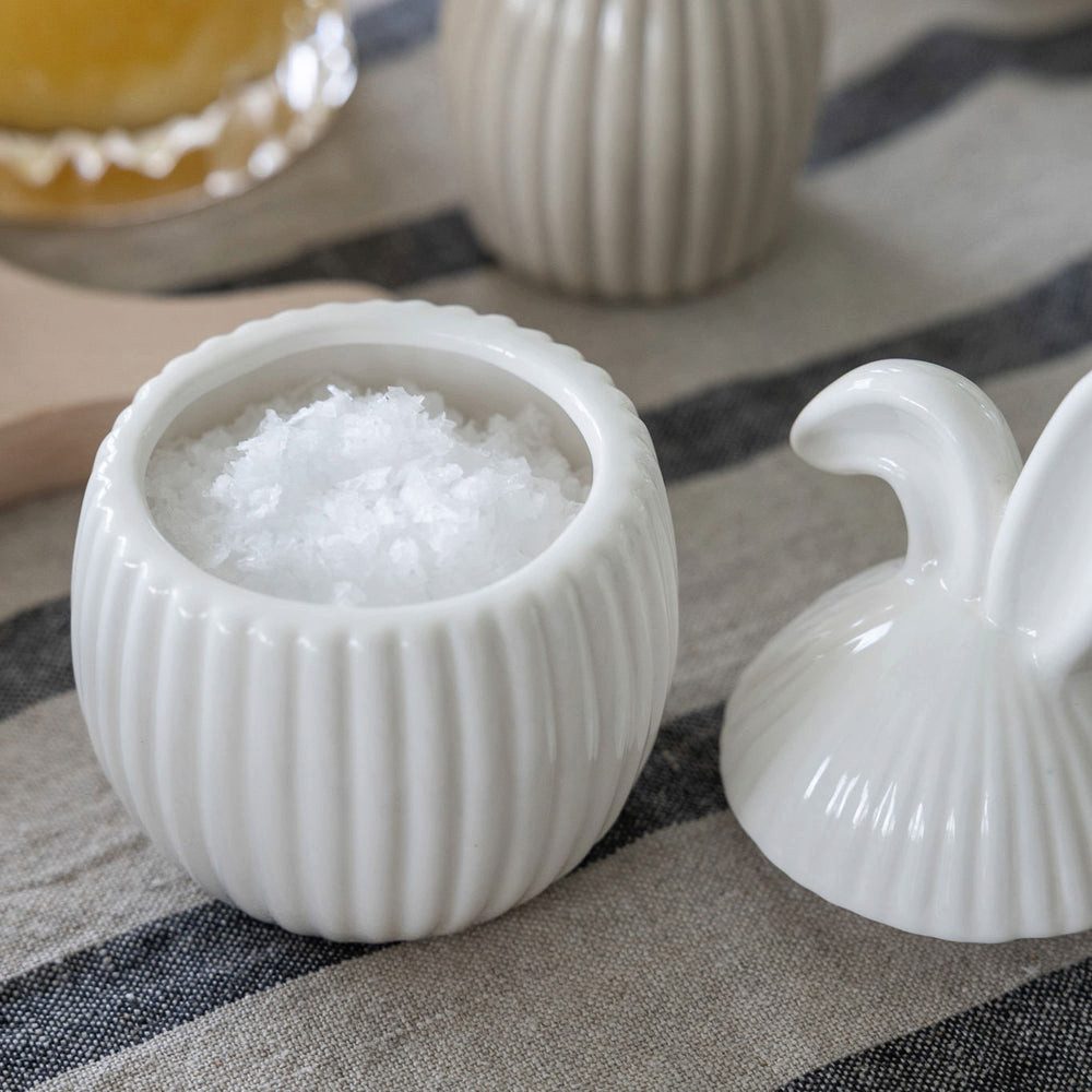 Storefactory Dekoobjekt Osterdekoration Dose Alba - weiß