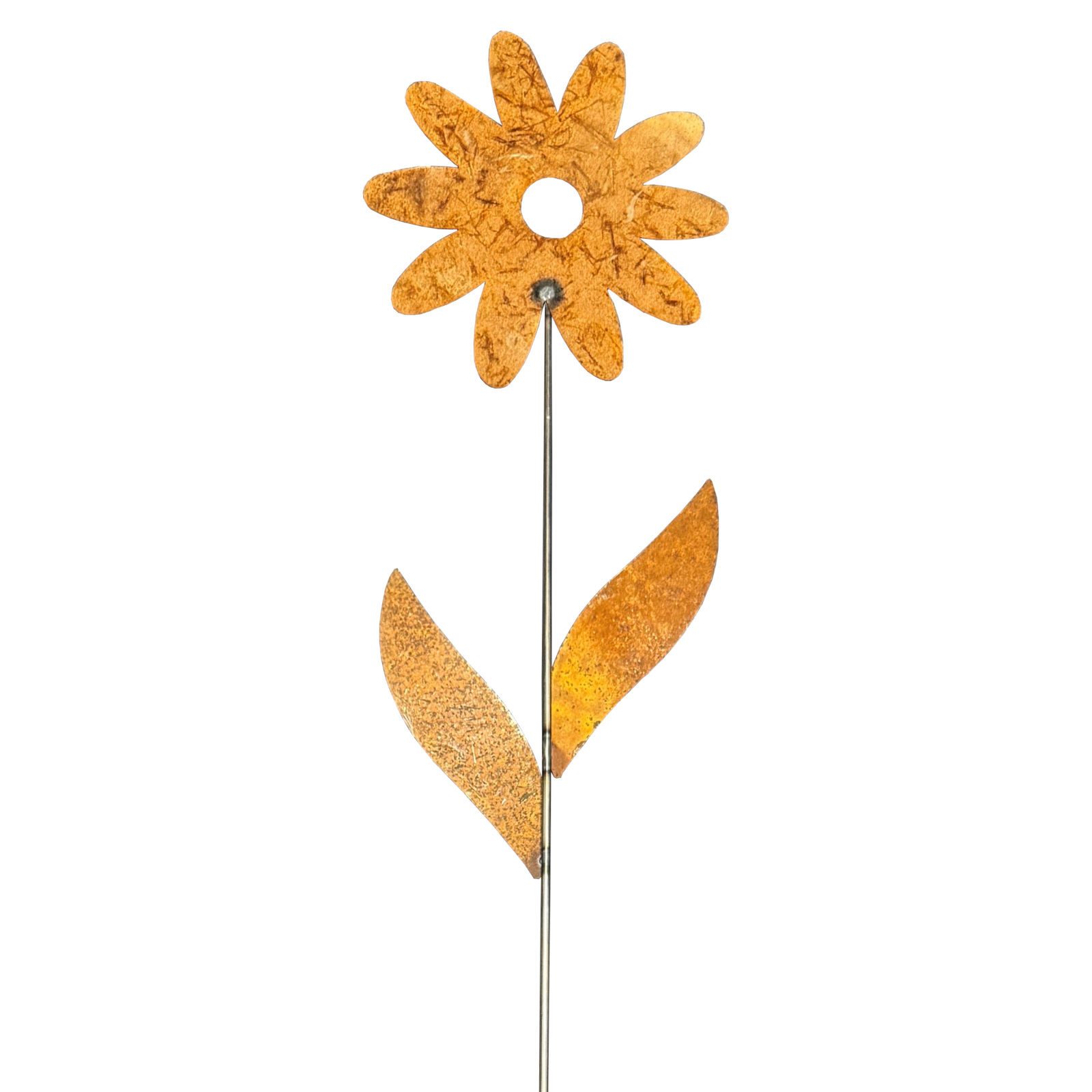 ZGM Rankhilfe Rost Deko Rankstab Blume, Rankhilfe und Dekoration
