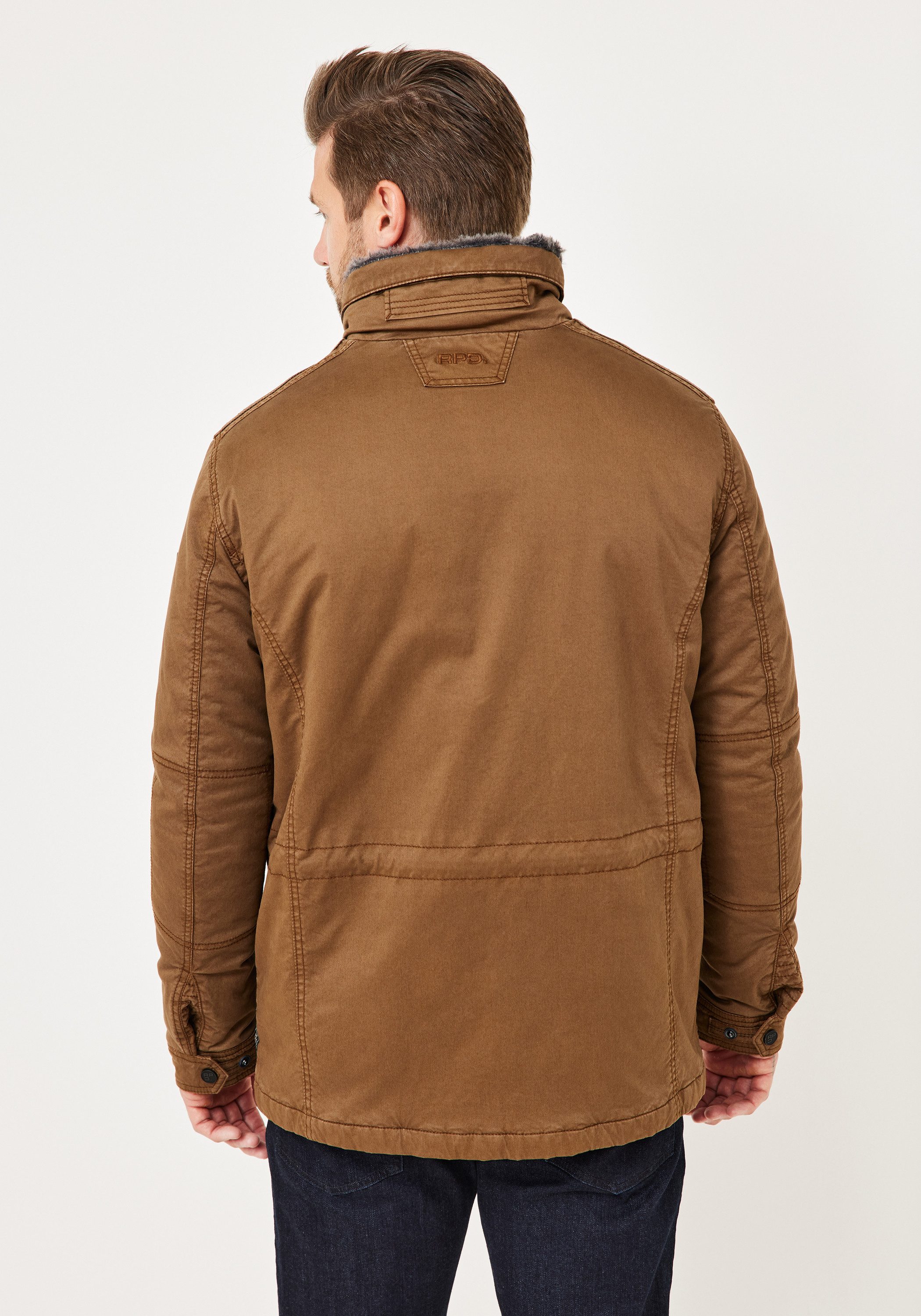 Redpoint Winterjacke KEV Winterjacke aus Baumwolle mit Stretch