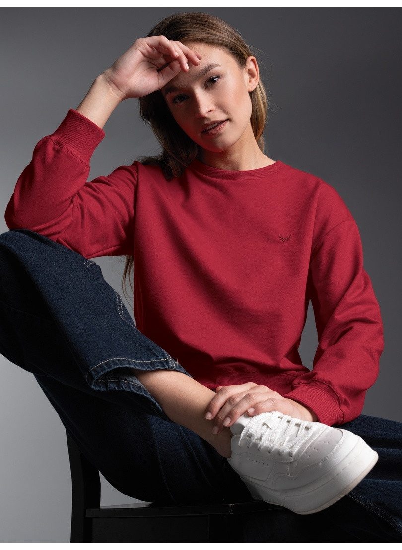 Trigema Sweatshirt TRIGEMA Dünnes Sweatshirt