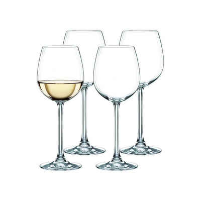 Nachtmann Weißweinglas Vivendi Weißweingläser 387 ml 4er Set, Kristallglas