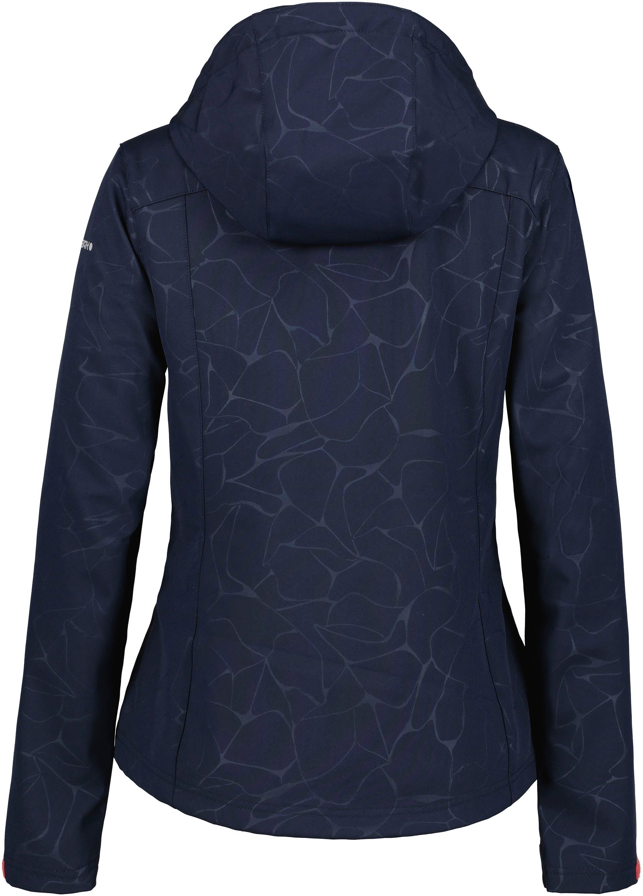 marine Atmungsaktiv & Winddicht Icepeak Softshelljacke Wasserabweisend & VIERA