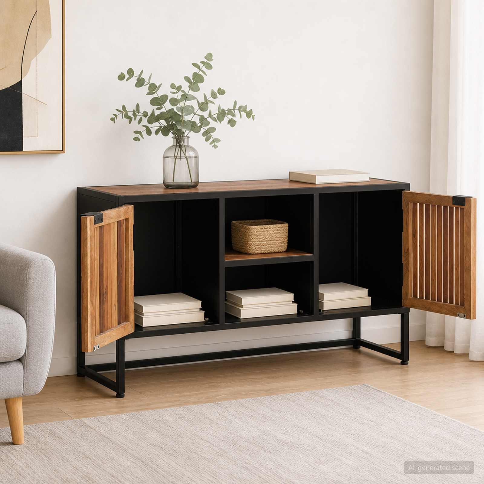 vidaXL Sideboard Sideboard 105 x 30 x 55 cm (1 St)