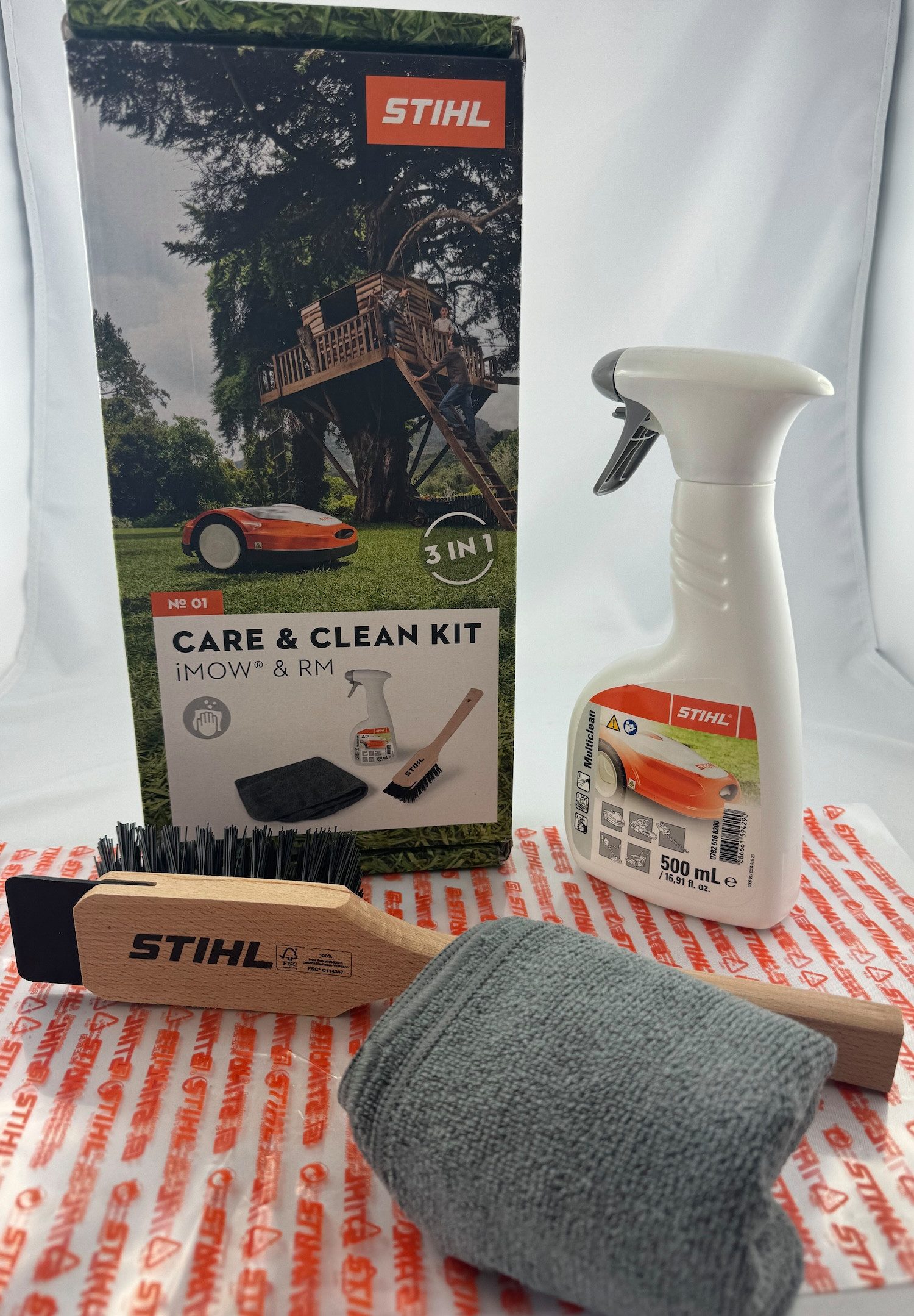 STIHL Ersatzfilter Care & Clean Kit iMOW 1, Zubehör für 1x Care & Clean SET