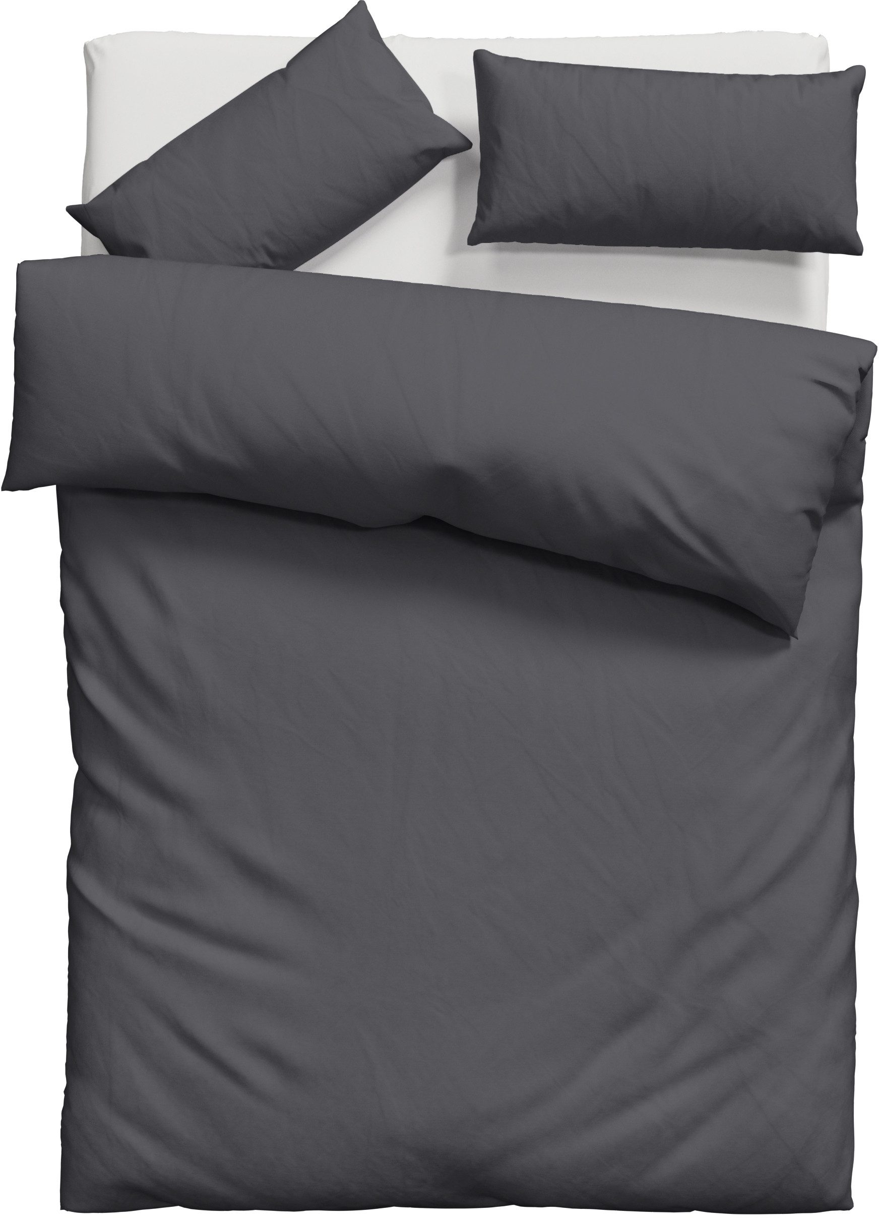 OTTO home Bettwäsche LUISA in Gr. 135x200, 155x220 u.a. Bettwäsche-Set mit Baumwolle, Renforcé, 2 teilig, 4 Qualitäten für dein perfektes Schlafgefühl (von Komf – Bild 3 von 5