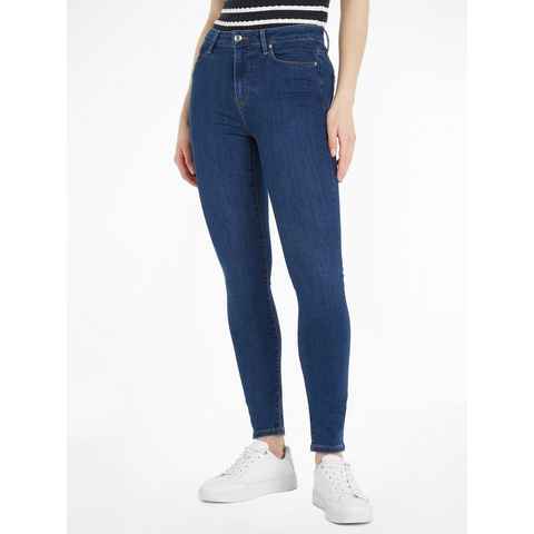 Tommy Hilfiger Skinny-fit-Jeans TH FLEX HARLEM U SKINNY HW KAI in blauer Waschung