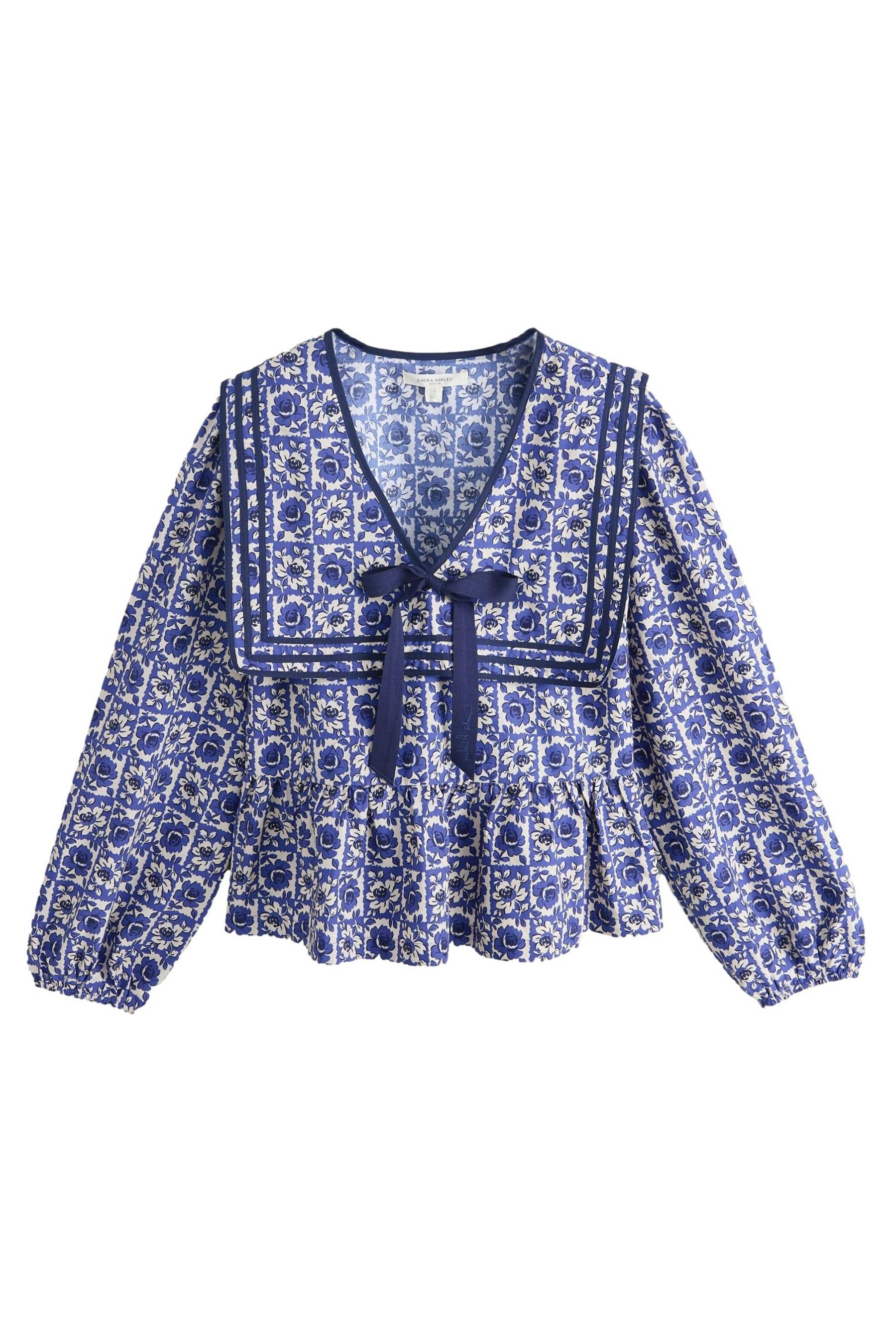 LAURA ASHLEY Hemdbluse Laura Ashley Bluse mit Matrosenkragen (1-tlg) günstig online kaufen