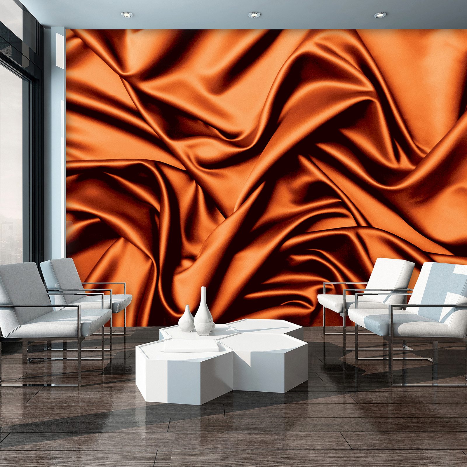 Wallarena Fototapete Imitation Material Tapete Wohnzimmer günstig online kaufen