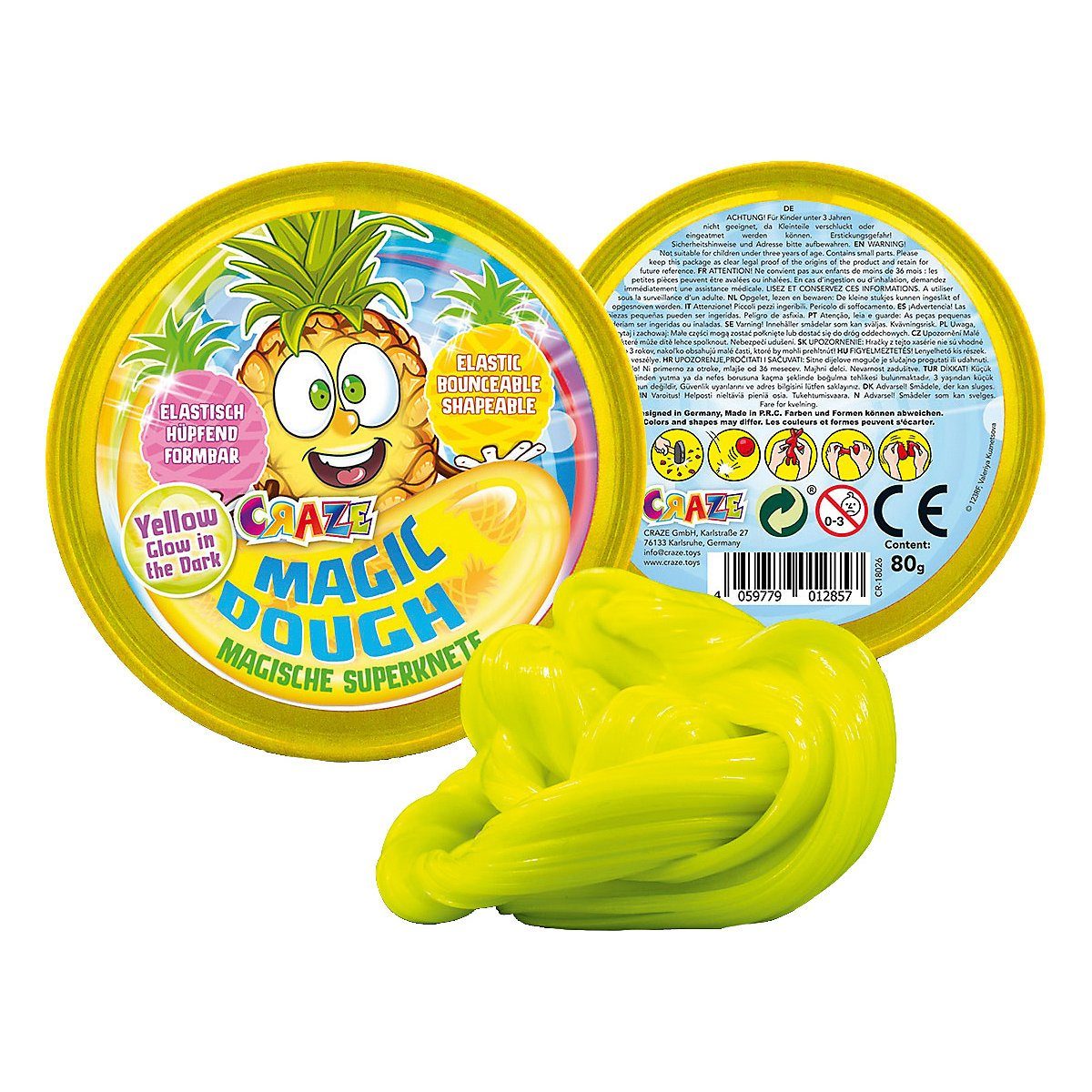 CRAZE Knete »Magic Dough - Ananas« online kaufen | OTTO