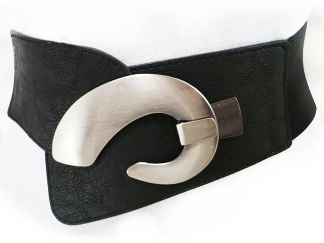 EloModa Taillengürtel Damen Taille Gürtel Stretchgürtel Breiter Hüftgürtel Gürtel 75 - 95 cm (1-St) Stretch