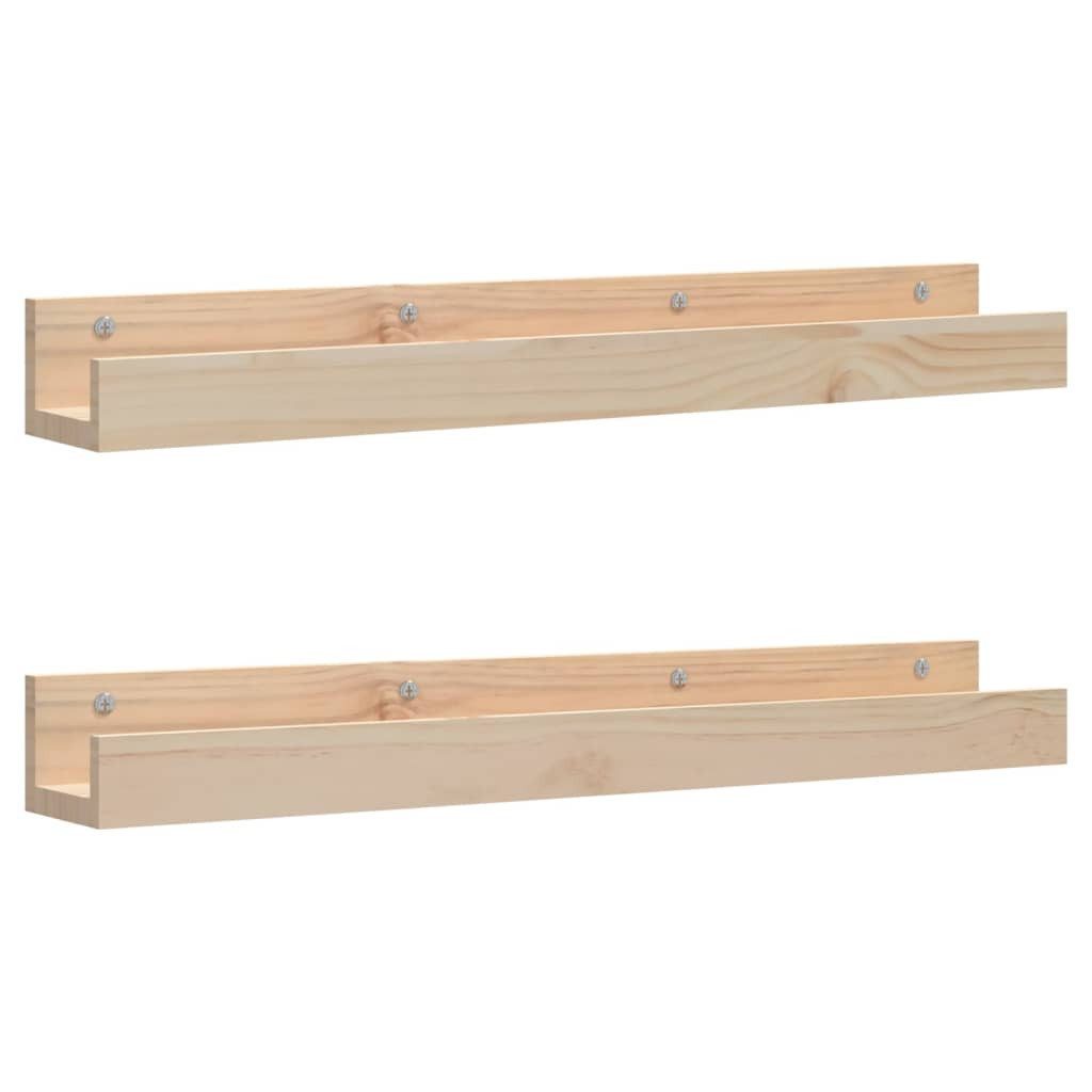 vidaXL Regal Wandregale 2 Stk. 80x12x9 günstig online kaufen