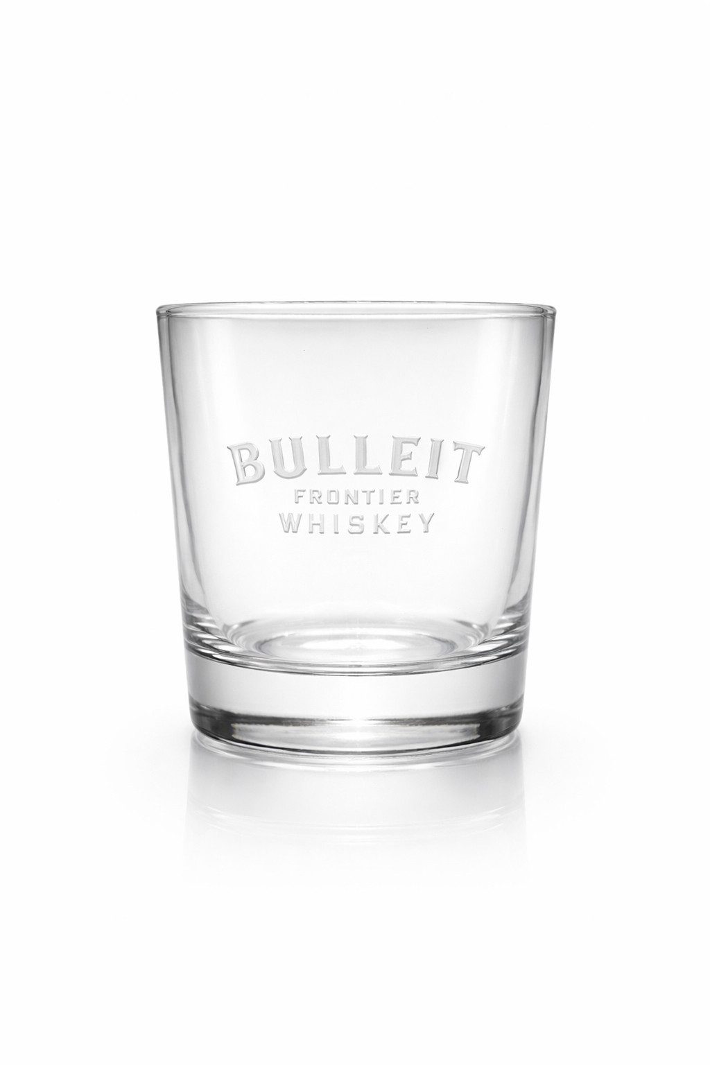 Bulleit Gläser-Set Bulleit Bourbon Whisky Gläser 6er Set – Original Tumbler mit Bulle