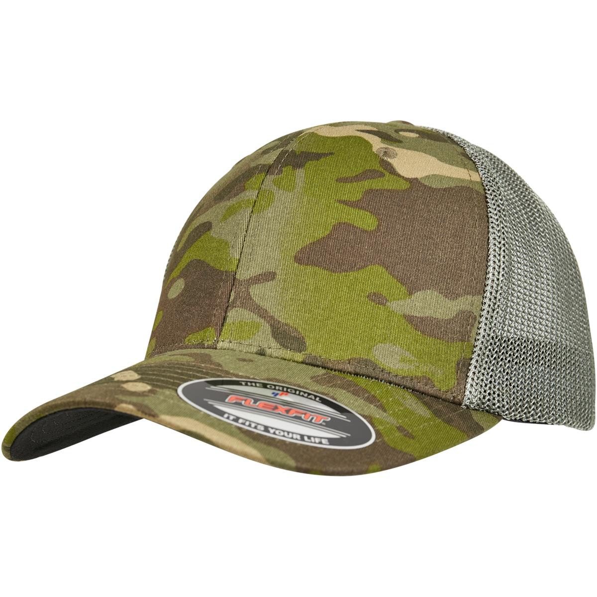 Flexfit Trucker Cap Flexfit Multicam Trucker Mesh Cap (Basecap, Meshcap, Trucker Kappe)