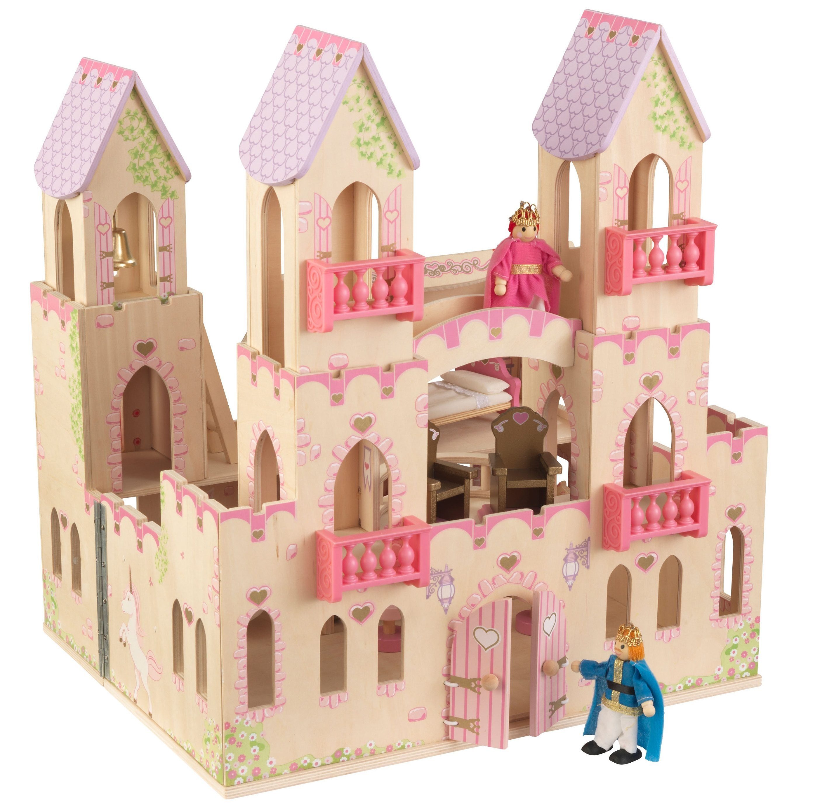 KidKraft® Puppenhaus Prinzessinnen-Schloss, inkl. Zubehör