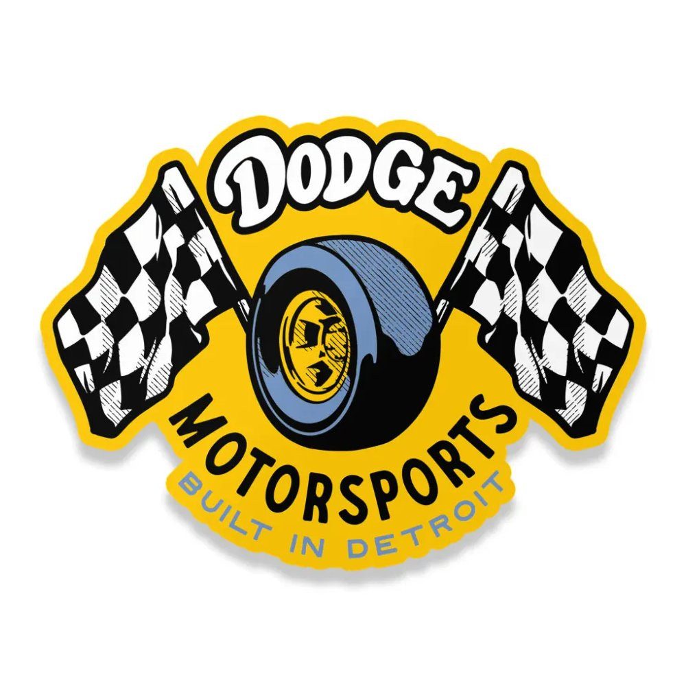 Dodge Aufkleber Motorsports Sticker