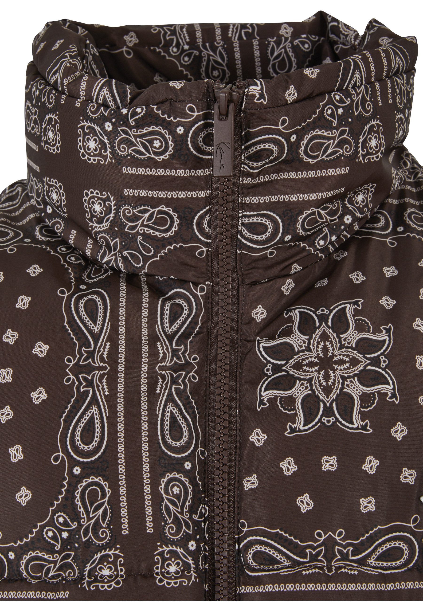 Karl Kani Jerseyweste Karl Kani Herren KM224-061-1KK OG Paisely Puffer Vest (1-tlg)