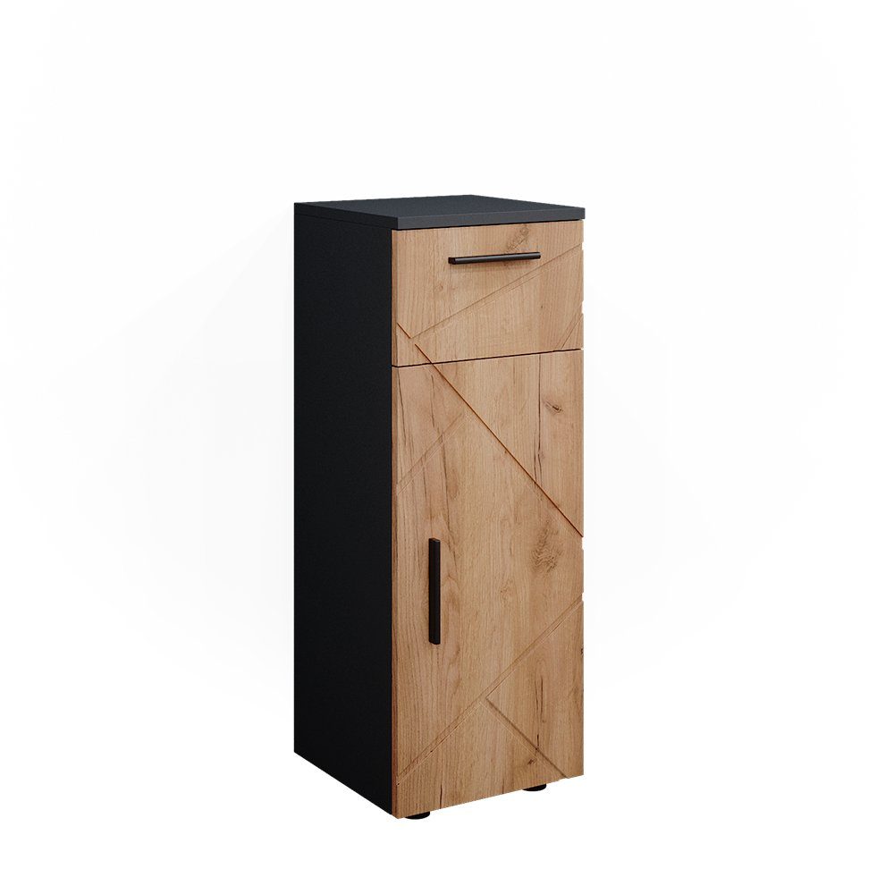 Vicco Midischrank Irma, Anthrazit/Eiche, 30 x günstig online kaufen