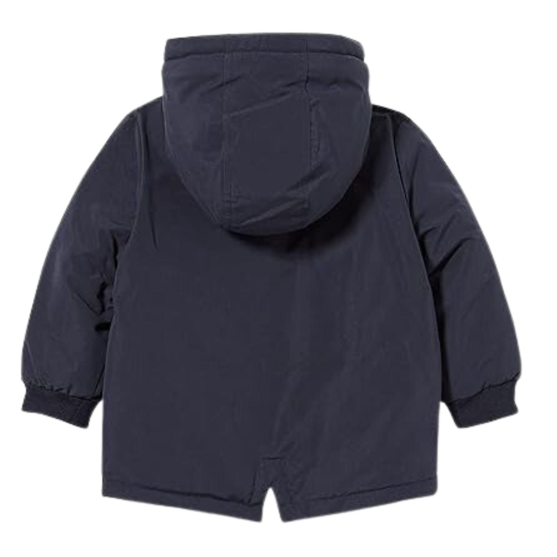 Noppies Winterjacke Baby Kind Winterjacke Ranchi, Dark Sapphire, dunkelblau wasserabweisend, winddicht, mit Kapuze, mit Etikett zum Beschriften