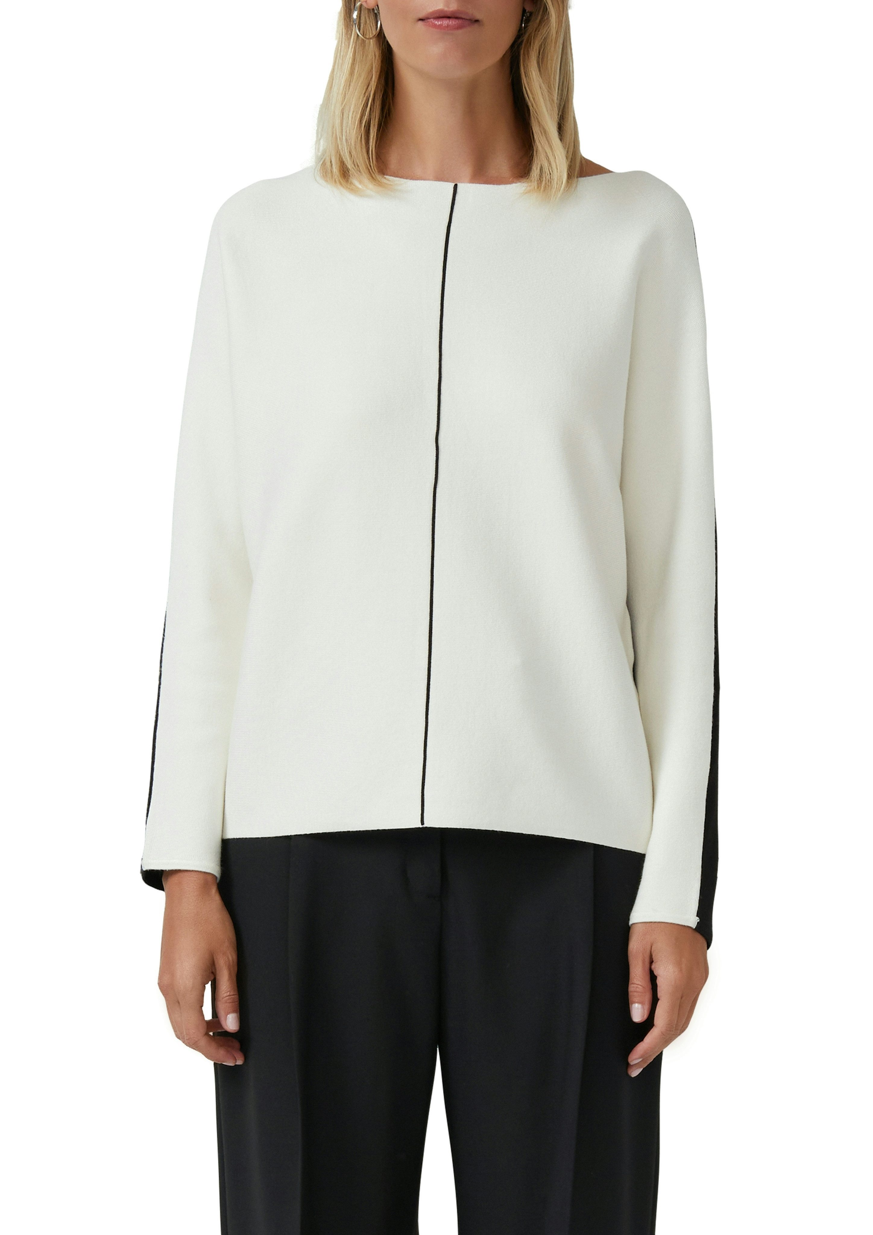 s.Oliver BLACK LABEL Strickpullover mit Colour-Blocking