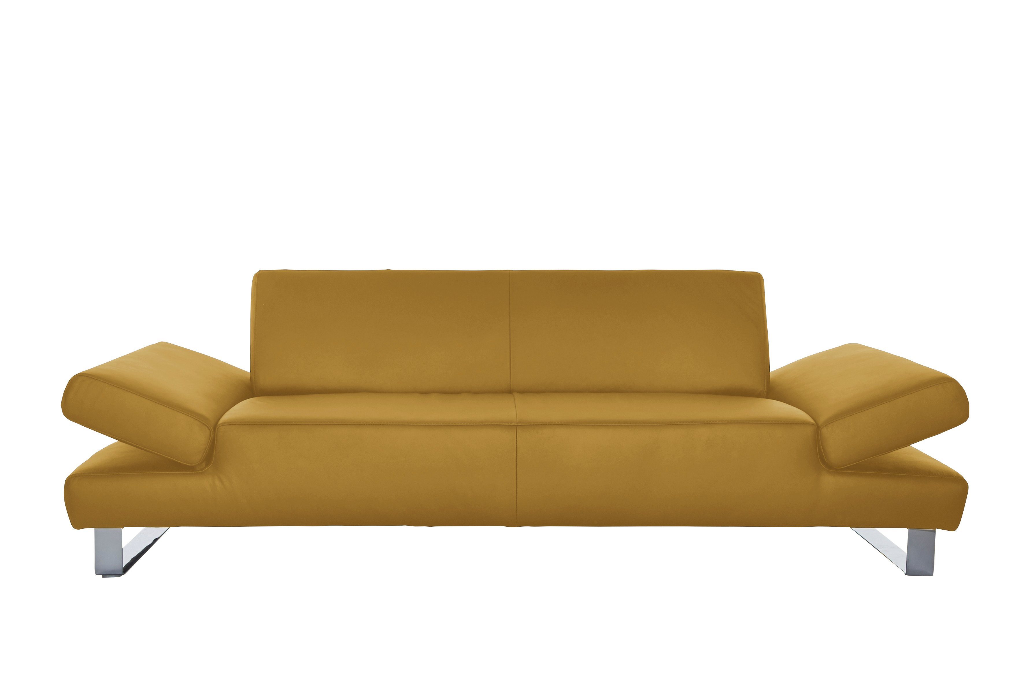 W.SCHILLIG 3-Sitzer taboo Designsofa mit hohem Sitzkomfort, Breite 232cm, Sitztiefe 69cm, mit Übertiefe, inklusive Armlehnenverstellung – Bild 3 von 5