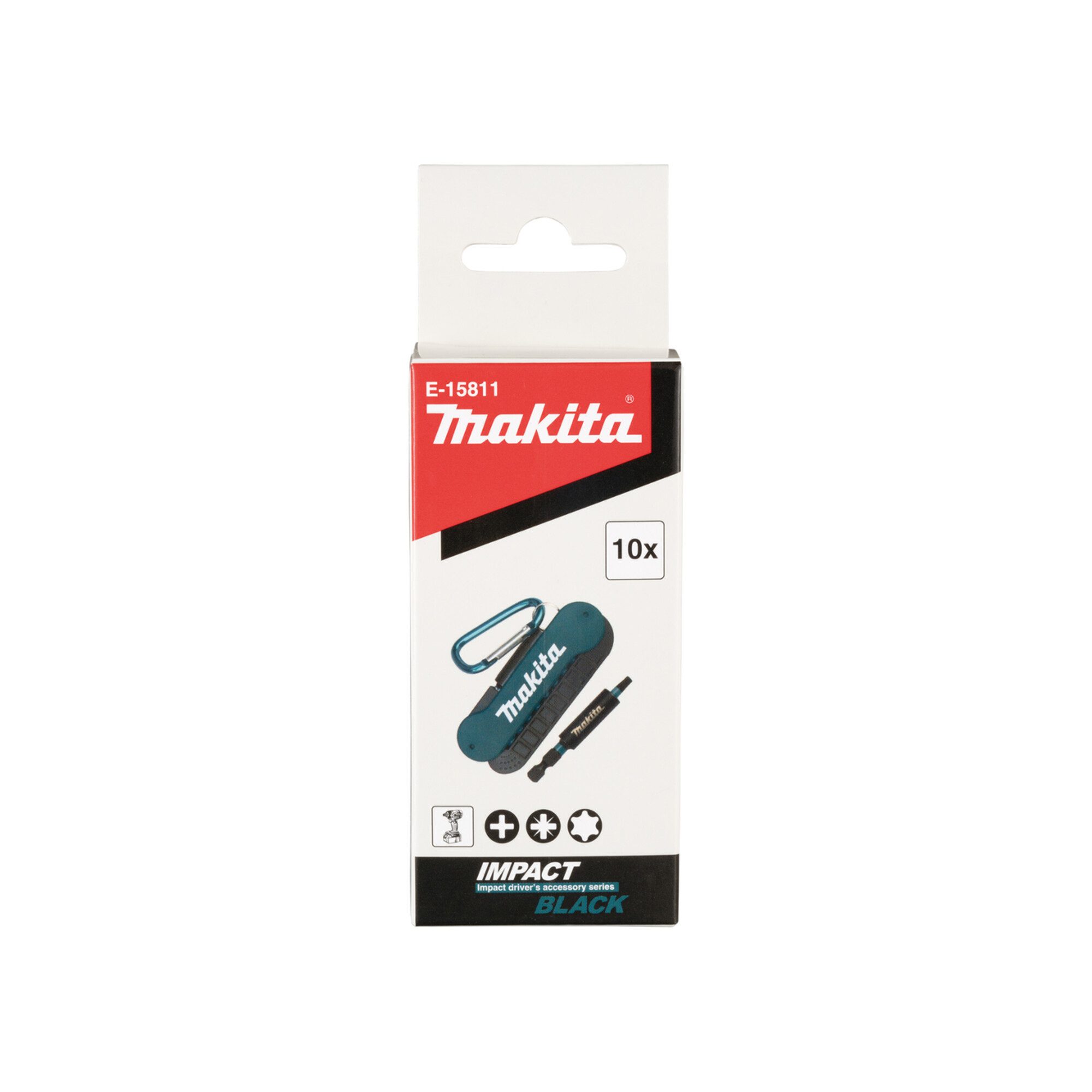 Makita Bit-Set Makita Impact Black Bit-Set 10-teilig
