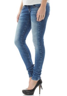 LTB Slim-fit-Jeans LTB Jeans Damen JULITA X Angellis Wash Blau