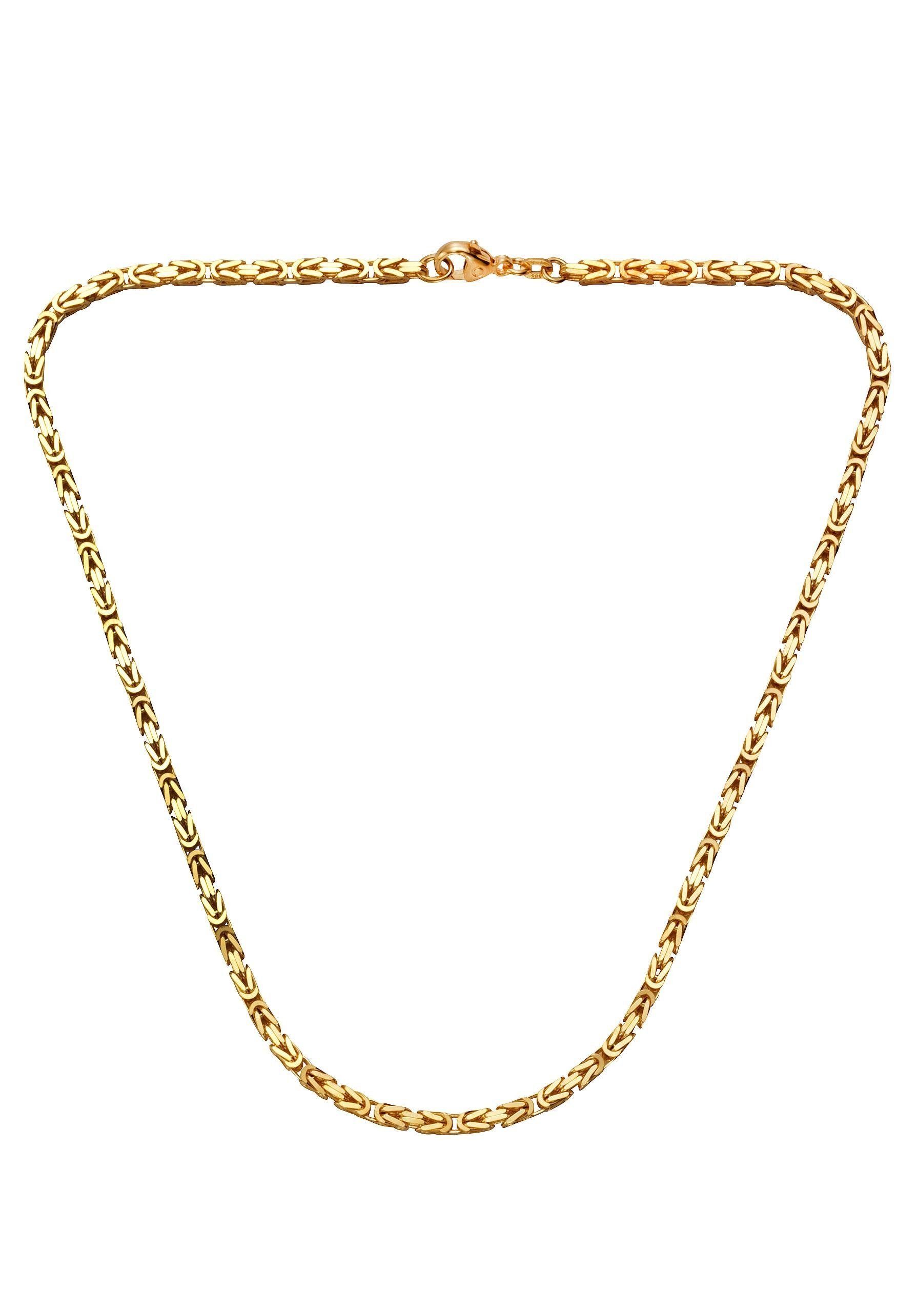Firetti Collier Schmuck Geschenk Gold 585 Halsschmuck Halskette Goldkette Königskette, zu Kleid, Shirt, Jeans, Sneaker! Anlass Geburtstag Weihnachten