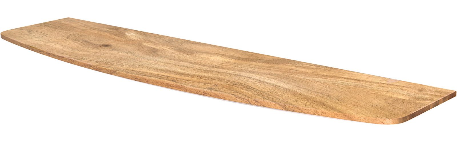 DELIFE Wandregal Edge, Akazie Natur 100 günstig online kaufen