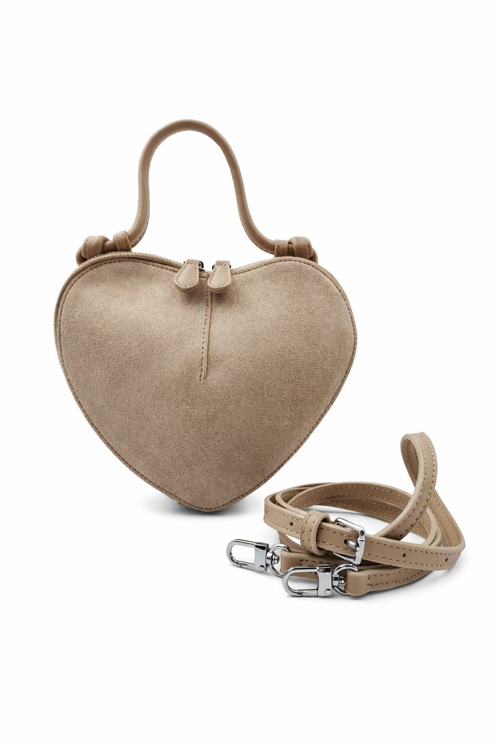 Der Trachtler Trachtentasche Handtasche Umhängetasche "Herzerl", - stilvolles Trachten-Accessoire