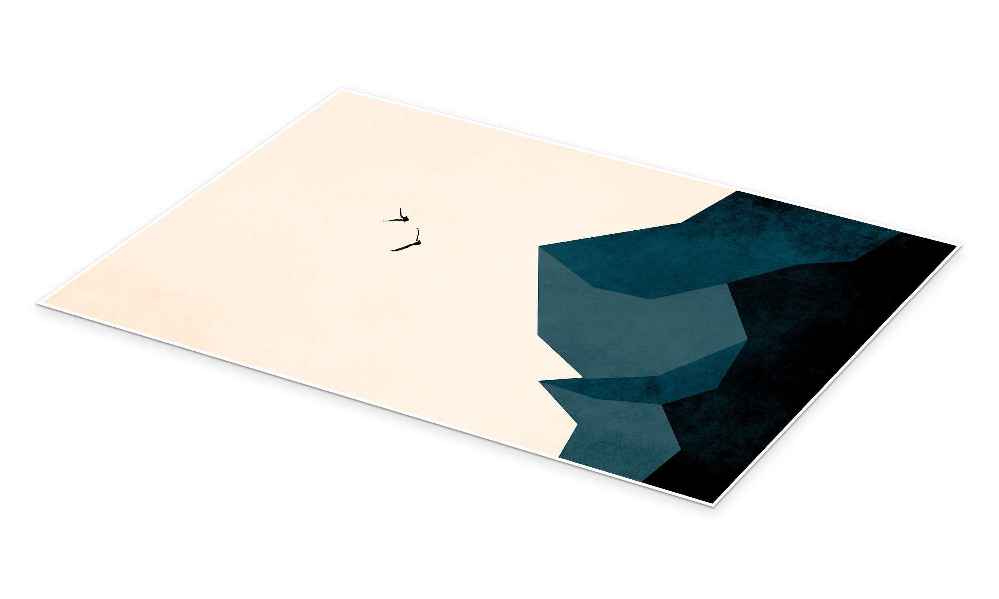 Posterlounge Wandbild Zugspitze II, KUBISTIKA, erhältlich als Poster, Leinw günstig online kaufen