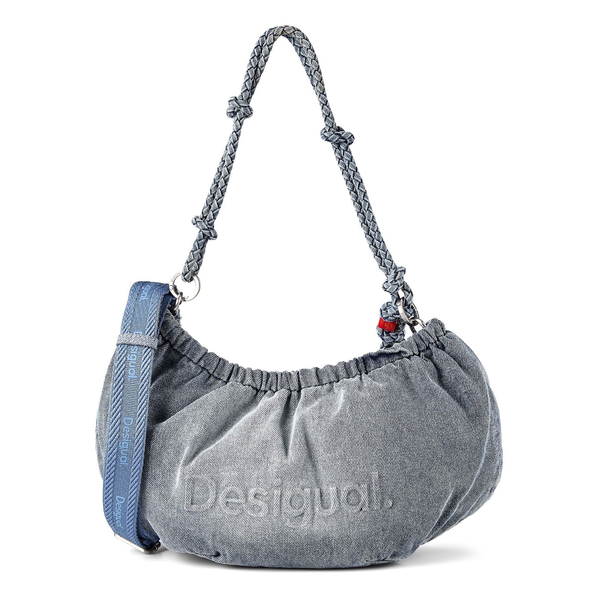 Desigual Schultertasche Half, Baumwolle günstig online kaufen