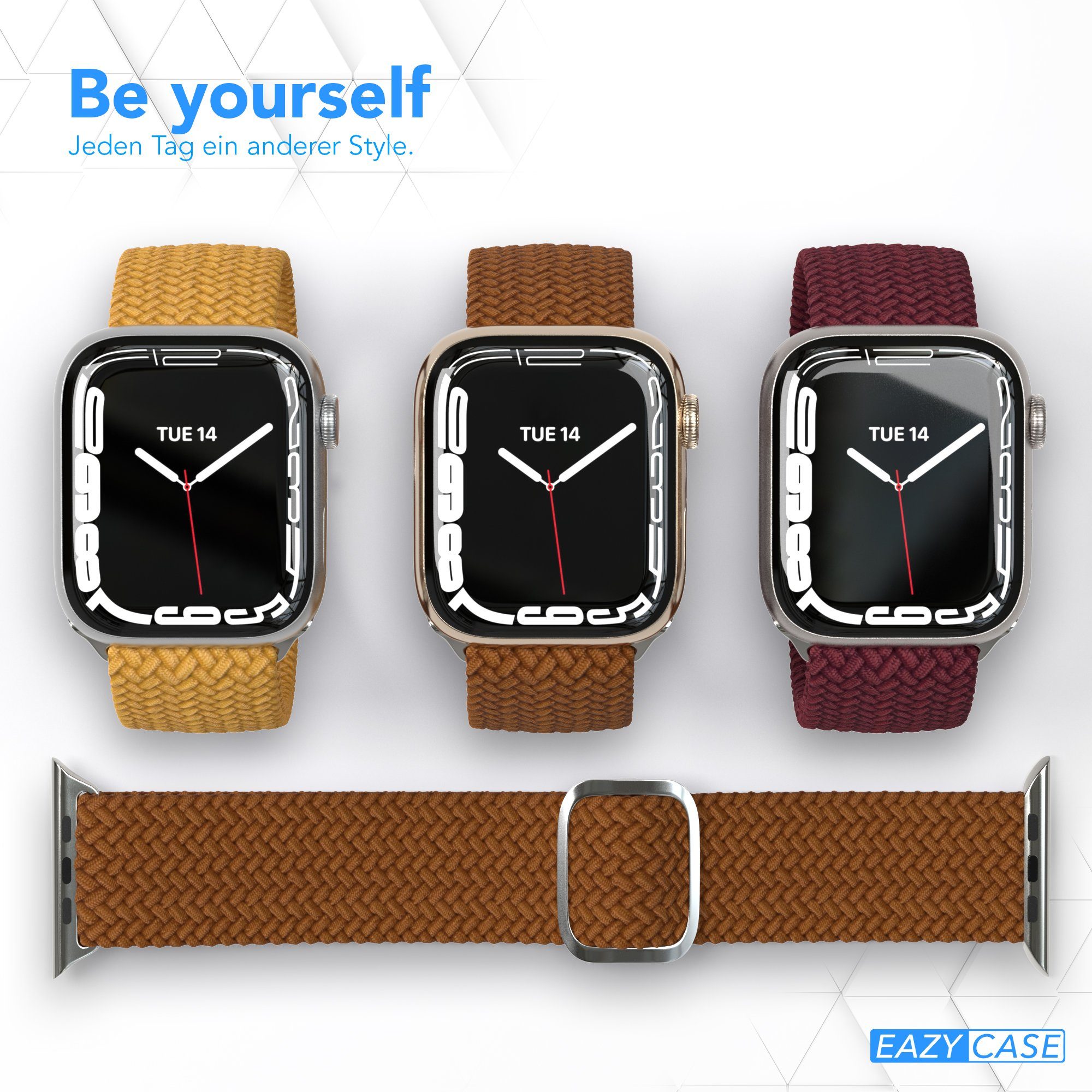 EAZY CASE Uhrenarmband Flechtband für iWatch günstig online kaufen
