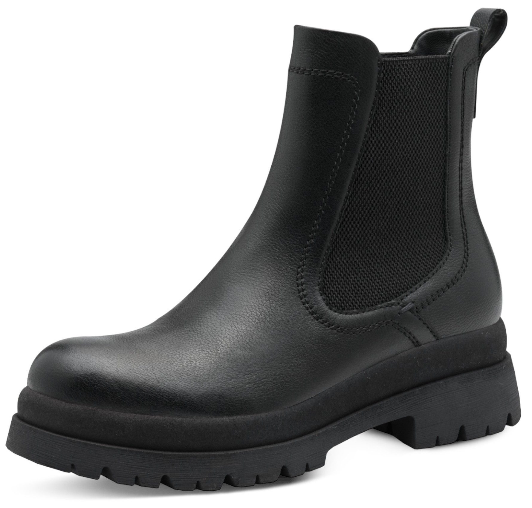 1-25423-45 001 Black Stiefelette