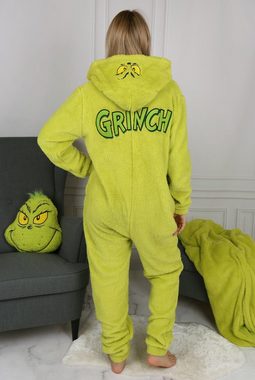 Sarcia.eu Schlafanzug Grinch-Fleece-Schlafanzug, einteilig, Damen-Onesie