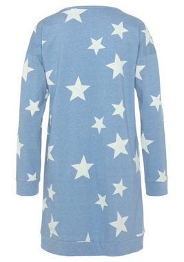 Vivance Dreams Sleepshirt (2er Pack) mit Sterne-Druck