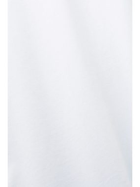 Esprit Collection T-Shirt Baumwoll-T-Shirt mit Print auf der Brust (1-tlg)