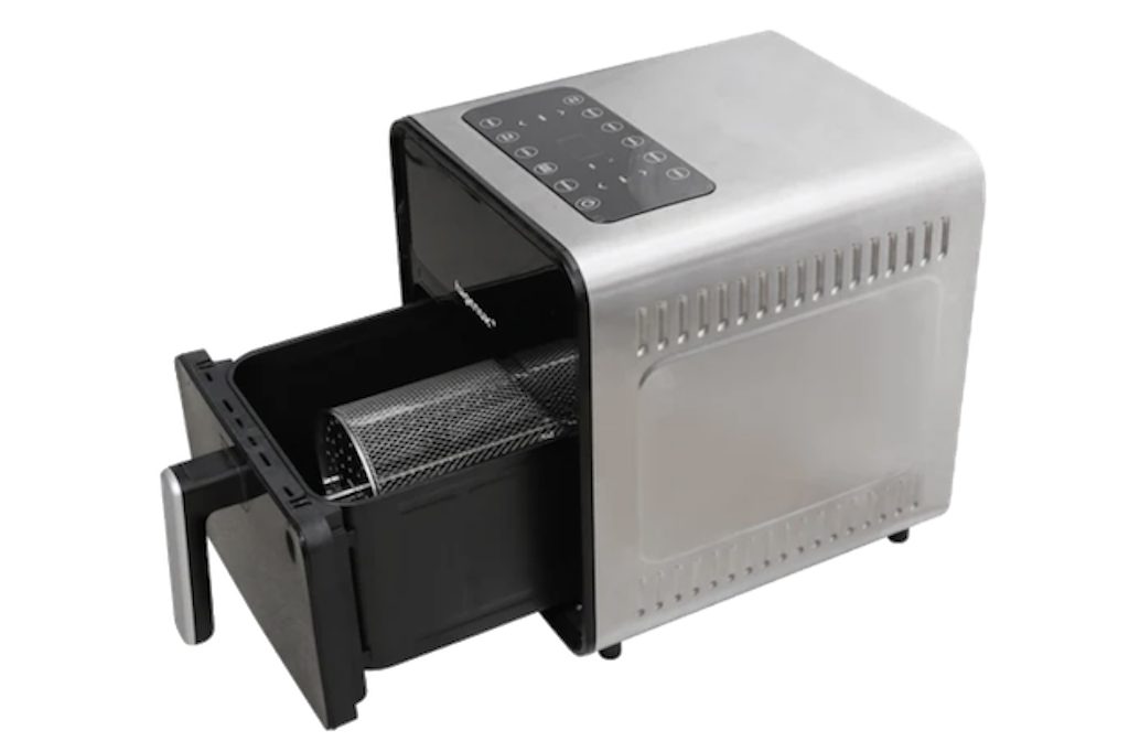Hagenuk Heißluftfritteuse Rotisserie, 1650 W, Edelstahl Frittierkorb, Touch-Display, 8 Liter