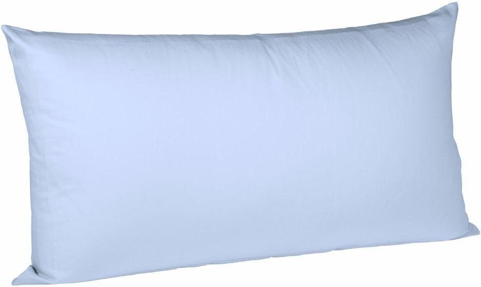 fleuresse Kissenbezug Colours Mako Satin, 100% Baumwolle, mit Reißverschluss, (2 Stück), Mako Satin, glänzend, glatt, Premium Qualität