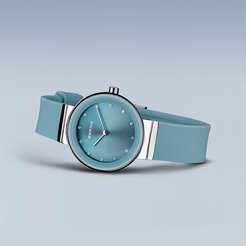 Bering Quarzuhr Bering Classic silber glänzend 10129-708 10129-708, Hochwertiges Produkt mit zeitlosem Design, sorgfältiger Verarbeitung
