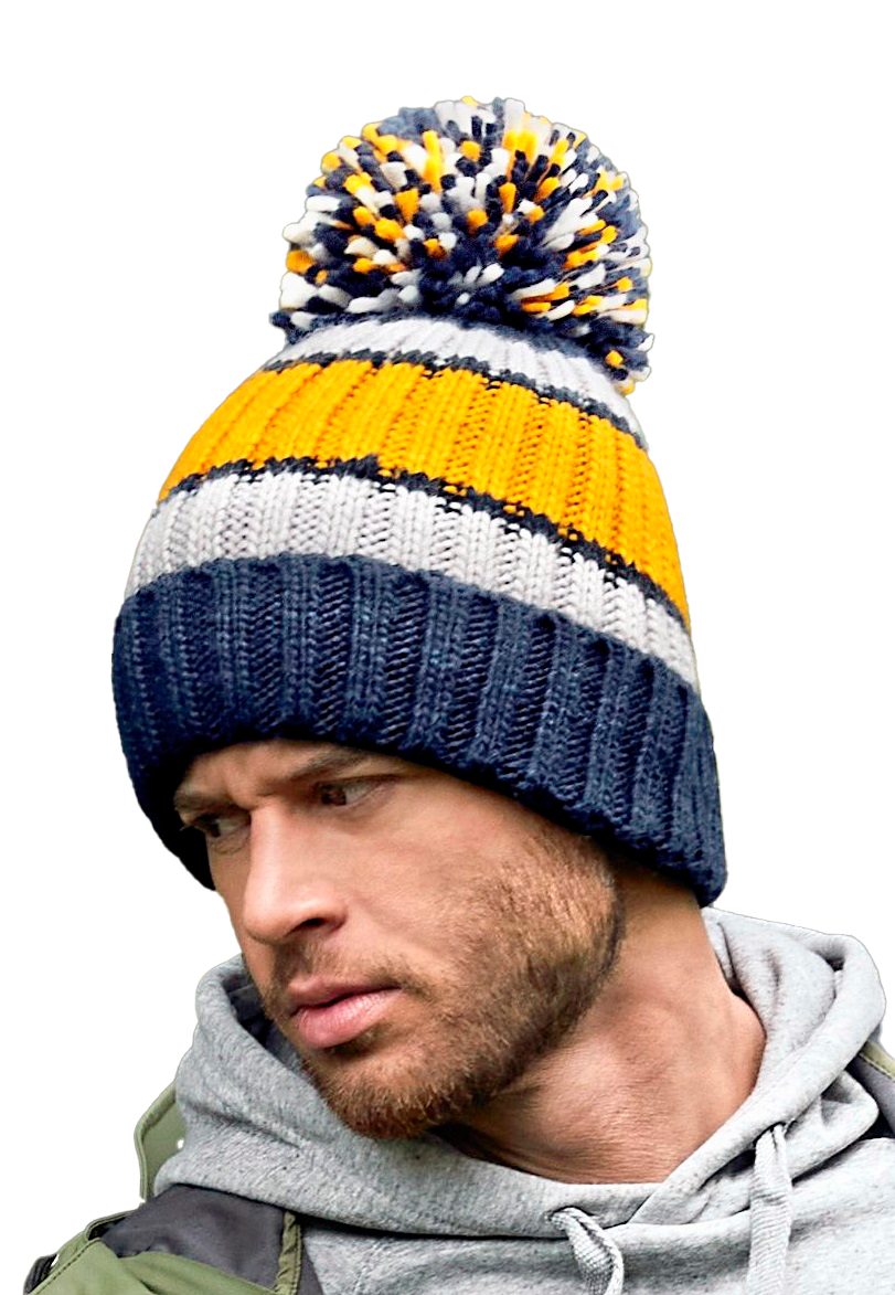 Beechfield® Bommelmütze modische Herren Mütze / günstig online kaufen