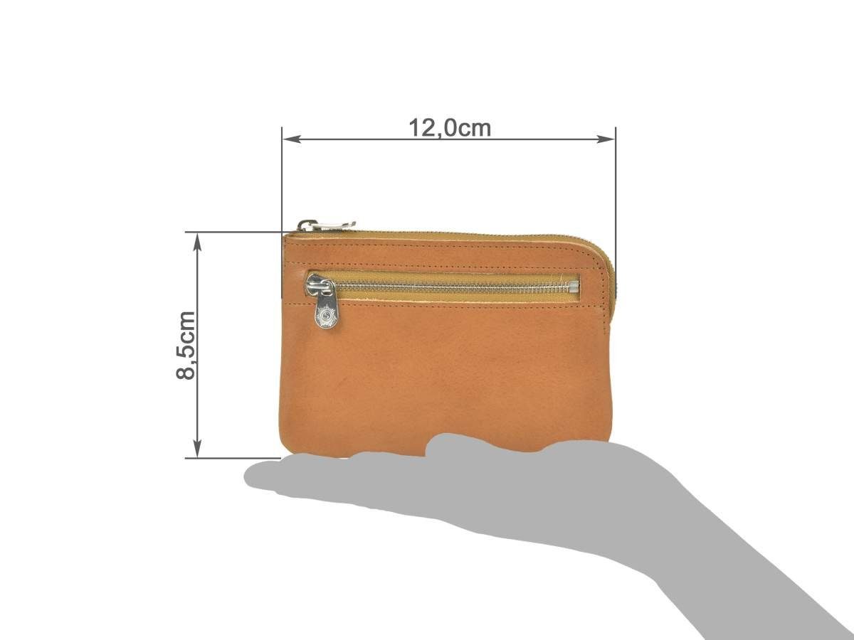 Sonnenleder Geldbörse Monteverdi Portemonnaie Herren Leder 2 Kartenfächer sehr edel, Herrenbörse, Portemonnaie 12x8,5cm, sehr edel