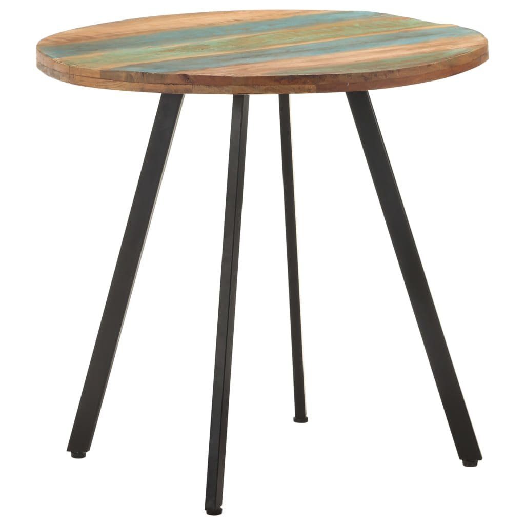 furnicato Esstisch 80 cm Altholz Massiv (1-St)
